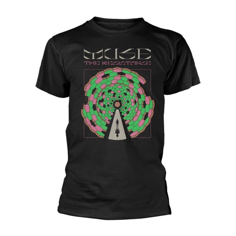Muse Unisex Adult The Resistance T-Shirt / Black